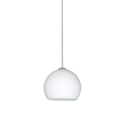 Besa Lighting-Besa Palla 5 Pendant XP Opal Matte Satin Nickel 1x50W GY6.35-XP-565807-SN